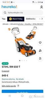 Predám úplne novú kosačku Sthil RM 650T