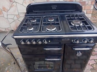 Anglický sporák Rangemaster 5 plynových horákov, 2 plynové r