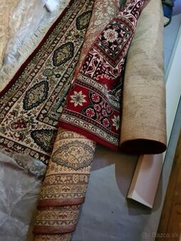 Koberce perské - dvojplyš - ako nové