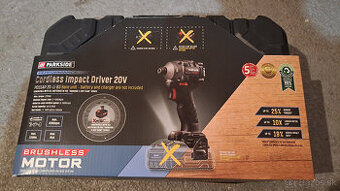 Parkside aku rázový skrutkovač 226Nm