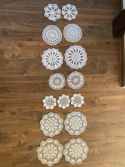 Háčkované obrusky v top stave