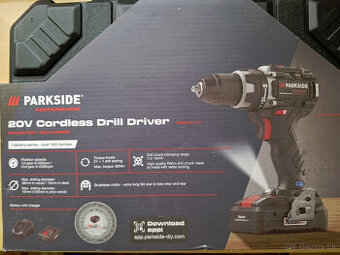 Aku vŕtací skrutkovač 20 V PABSP 20