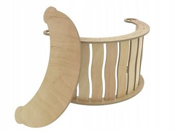 Montessori hojdačka s pultíkom na hranie - 1