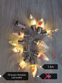 Dekoračné svetla Fantázia a muchotrávky, Vianoce. - 1