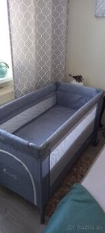 Cestovná postieľka Severno dvojúrovňová