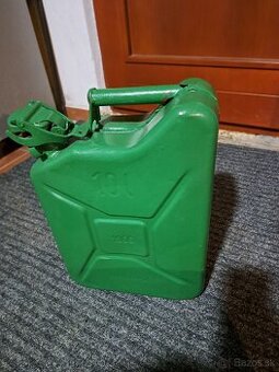 Plechový kanister, bandaska 10l