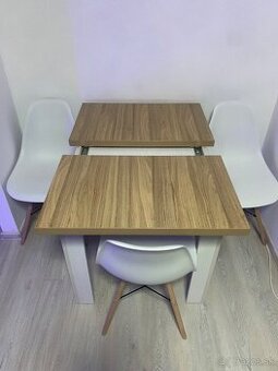kuchynský rozťahovací stôl – na zákazku + 3× stoličky ZDARMA