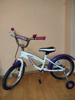 Detský bicykel 16 Harry s pomocnými kolieskami