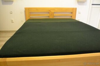 Manželská poteľ  bkového masívu 160 x 200