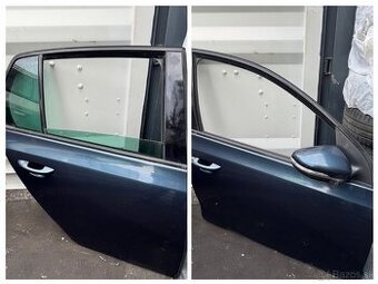 Originálne pravé predné a zadné dvere pre VW Golf 6
