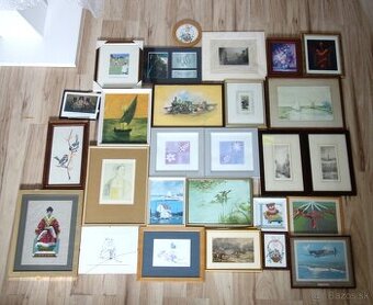 Obrazy s rôznymi motívmi