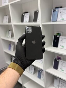 ZÁRUKA 2 ROKY /  Apple iPhone 11 64GB Black, 100% ZDRAVIE