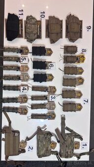 Taktická výstroj HSGI , high speed gear