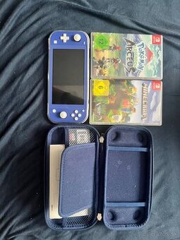 Nintendo Switch Lite + Hry + Púzdro + SD karta