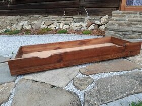 Úložný box pod posteľ - masívne drevo - 1