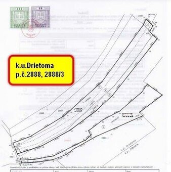 Bez maklérov predám zľavnený pozemok v lokalite Drietoma ID