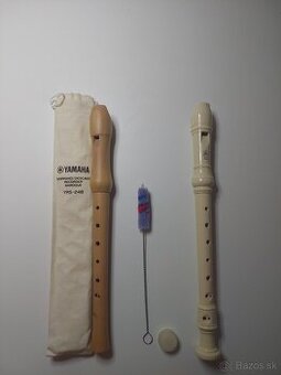 Flauta Yamaha drevená, plastová