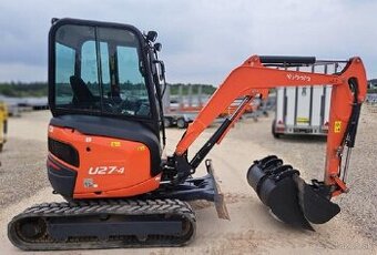 Minibager-2,6t•Kubota U27-4•15.5 kW/1016MTH