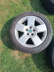 Hliníkové disky 5x112 s pneumatikami 225/50r17