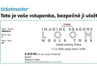 Imagine dragons Praha