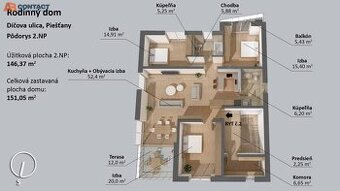 Nový skolaudovaný 4-izbový apartmán s terasou i parkovaním