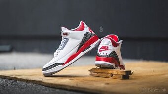 Predám jordan 3 fire red veľ.44