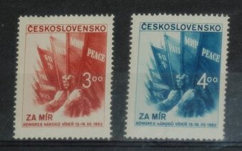 Poštové známky - Československo 68 - čisté