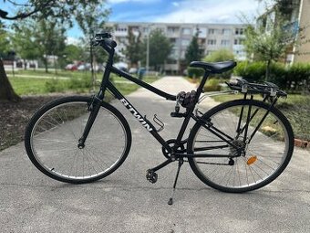 Trekingový bicykel Riverside 100 čierny