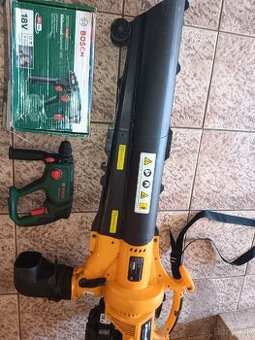 Benzin fukar/vysavac+ bosch hammer