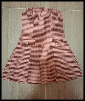 Zimný elegantný mini kostým