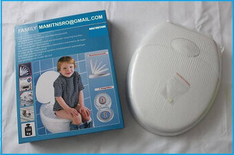 Rodinná wc doska s integrovaným detským wc sedátkom Tréner