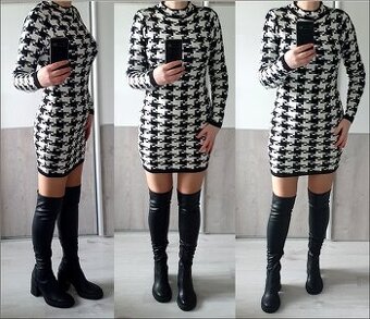 Úpletové šaty - NOVÉ