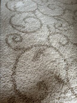 Biely koberec 170x230