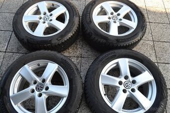 VW hliníkové disky R16 a zimné gumy 205/60 R16