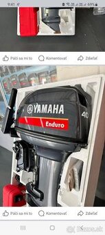 Kúpim závesný lodný motor Yamaha Enduro 40hp