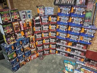 Pyrotechnika B.R.A.T.I.S.L.A.V.A kompakty, rakety, prskavky