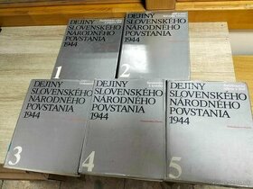 Dejiny Slovenského národného povstania 1944--komplet: 1, 2,