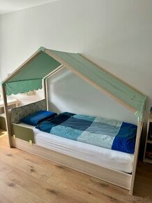 Detská posteľ - CILEK MONTES NATURAL (90x200 cm)