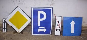 4x Smaltovaná tabuľa CSSR