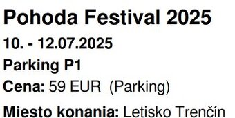 POHODA 2025