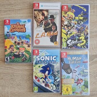 Nintendo Switch hry