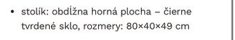 Stolik novy