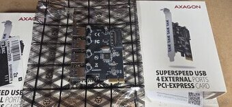 Radič 4xUSB do PCIe