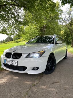 BMW e61 530xd LCI Mpacket Alpinweiss