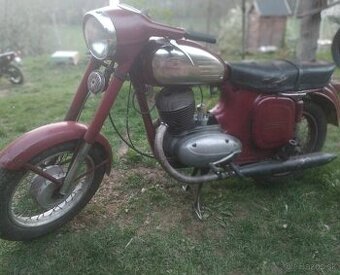Jawa 250/559 bez TP a ŠPZ