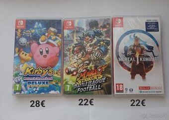 Nintendo switch hry