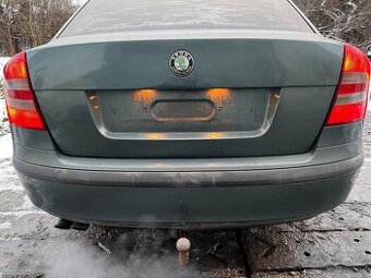 Zadný nárazník, ťažné zariadenie OCTAVIA 2 sedan