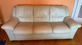 Lux kozena sedacia suprava, 2mm koza, 3+2+1