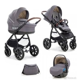 Kočík Noordi Fjordi 3v1 Dark grey