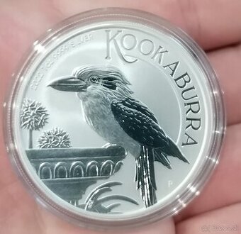 Strieborné mince Kookaburra 2022